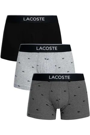 Lacoste Calzoncillos 3 Pack Trunks para hombre