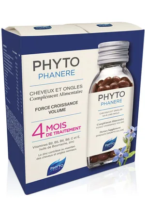 Phyto Tratamiento capilar phanere Complemento Alimenticio Cápsulas 2 X para mujer
