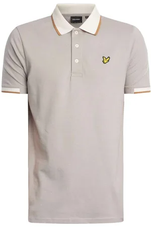 Lyle &amp; scott Polo Camisa polo con ribete medio para hombre