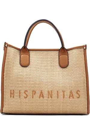 Hispanitas Bolso Bolso BV253833 Rafia para mujer