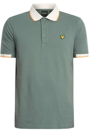 Lyle &amp; scott Polo Camisa polo con ribete medio para hombre