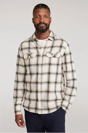 Mountain Warehouse Camisa manga larga Trace para hombre