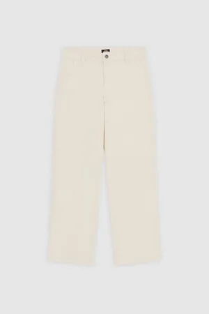 Dickies Pantalones STEVENSVILLE - DK0A863SECR1-ECRU para mujer