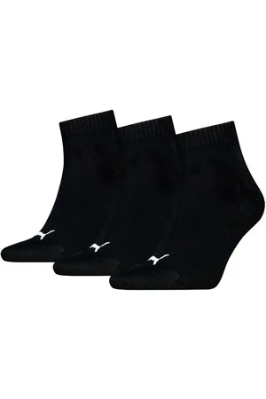 PUMA Calcetines UNISEX QUARTER PLAIN 3P para mujer