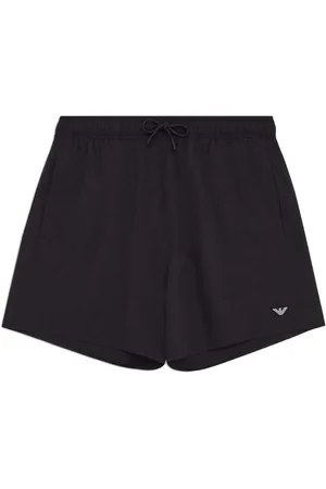 Emporio Armani Bañador Beach Small Eagle Swim Shorts Black para hombre