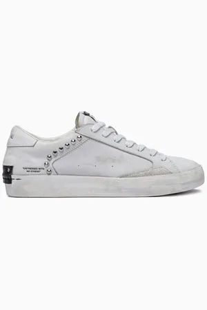 Crime london Deportivas Moda DISTRESSED 14002PP7-10 WHITE para hombre