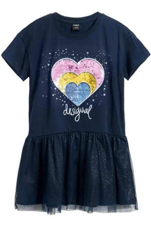 Desigual Vestido 25SGVK14-5001 para niña