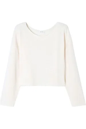 American Vintage Jersey Sudadera Ofybow Mujer Shortbread Melange para mujer