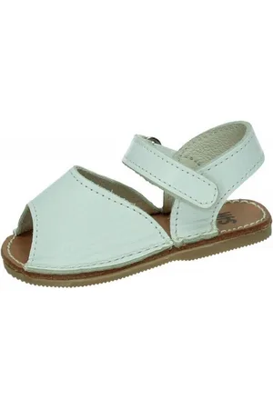 Whetis Pantuflas Sandalias de piel para niña