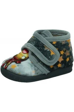 VULCA-BICHA Pantuflas Botin ironman para niño
