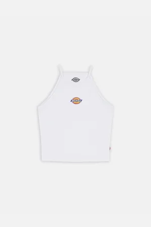 Dickies Camiseta interior CHAIN LAKE VEST W DK0A4XNP-WHX WHITE para mujer