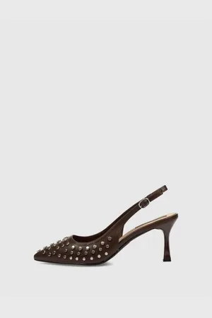 Kamome Trends Zapatos Bajos SALÓN HELIKE MARRÓN para mujer