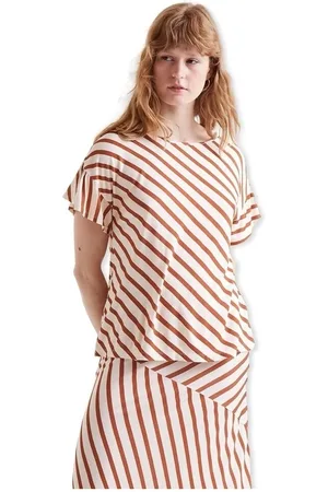 Compañía fantástica Blusa COMPAÑIA FANTÁSTICA Top 41055 - Stripes para mujer