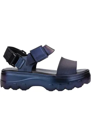 Melissa Sandalias Kick Off Sandal Metallic - Blue Chameleon para mujer