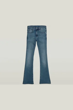 G-Star Jeans D21290-D987 H280 - 3301 FLARE-faded icy blue para mujer