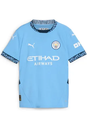 PUMA Camisa manga corta M.CITY 25 HOME JR JERSEY para niño