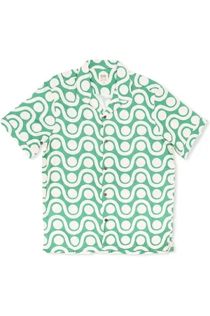 Otherwise Camisa manga larga Maasai Shirt - Green para hombre