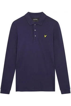 Lyle &amp; scott Tops y Camisetas LP400VOG LS POLO-Z99 NAVY para hombre