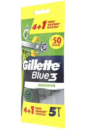 Gillette Afeitadoras & cuchillas Blue 3 Sensitive Cuchilla Afeitar Desechables para hombre