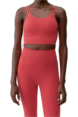 Born Living Yoga Jersey Top Blume para mujer