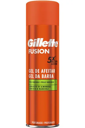 Gillette Afeitadoras & cuchillas Fusion Gel De Afeitar Piel Sensible para hombre