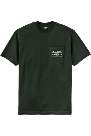 Filson Camiseta Camiseta Embroidered Pocket Hombre Dark Timber Diamond para hombre