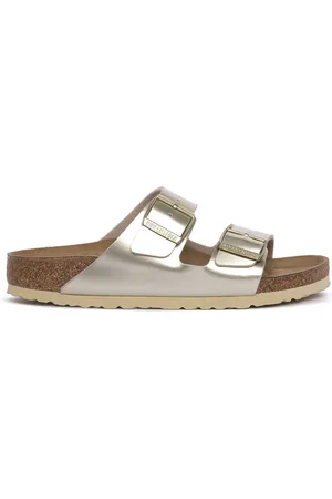 Birkenstock Sandalias ARIZONA KIDS METALLIC GOLD CALZ S para mujer