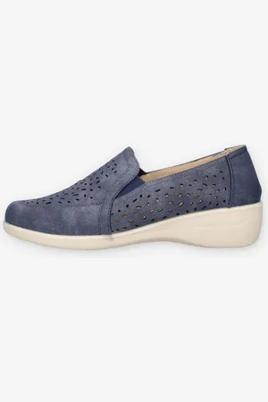 Clia Walk Zapatos LIGHT28-BLU para mujer