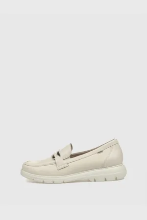 Fluchos Zapatos Bajos MOCASÍN F2201 BEIG para mujer