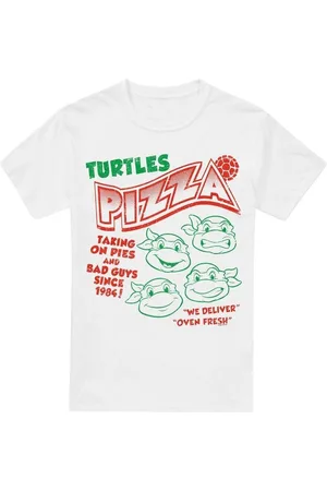 Teenage Mutant Ninja Turtles Camiseta manga larga Turtles Pizza para hombre