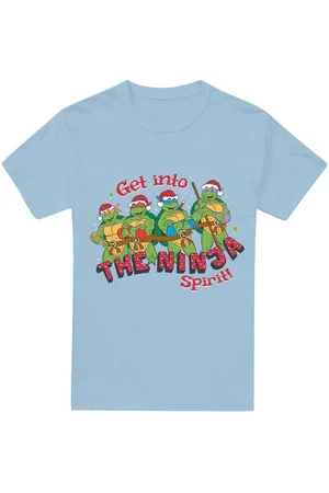 Teenage Mutant Ninja Turtles Camiseta manga larga The Ninja Christmas Spirit para hombre