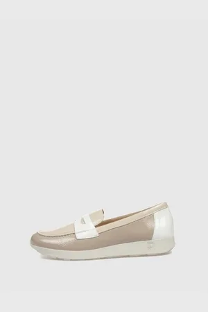 Pitillos Zapatos Bajos MOCASÍN 10420 BEIG para mujer