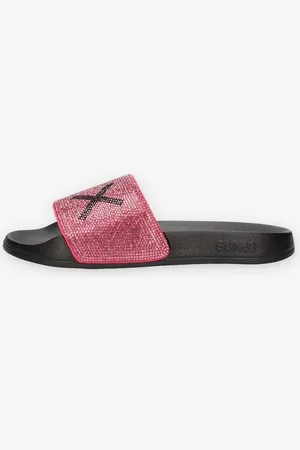 sun68 Chanclas X35205-1162NERO/FUXIA FLUO para mujer