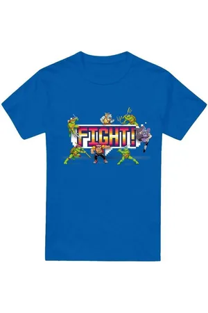 Teenage Mutant Ninja Turtles Camiseta manga larga Arcade Fight para hombre