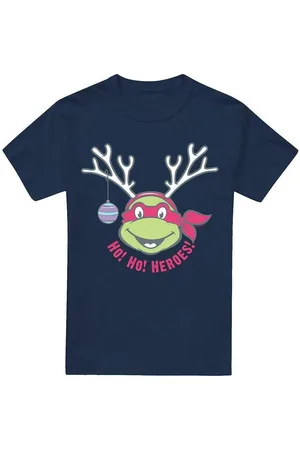 Teenage Mutant Ninja Turtles Camiseta manga larga Ho Ho Heroes para hombre