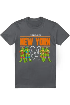 Teenage Mutant Ninja Turtles Camiseta manga larga TMNT NYC para hombre