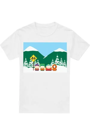 South Park Camiseta manga larga Bus Stop para hombre