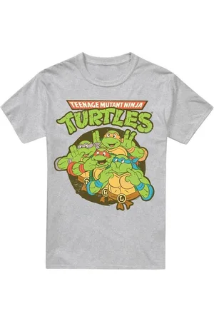 Teenage Mutant Ninja Turtles Camiseta manga larga Silly Turtles para hombre