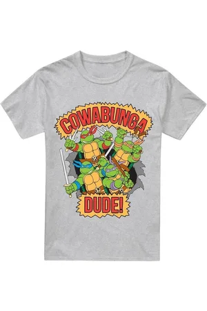 Teenage Mutant Ninja Turtles Camiseta manga larga Cowabunga Dude para hombre