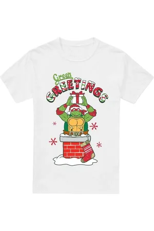 Teenage Mutant Ninja Turtles Camiseta manga larga Green Greetings para hombre
