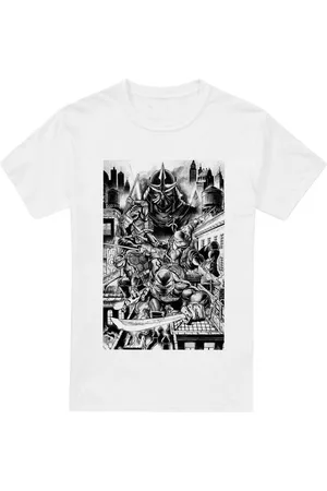 Teenage Mutant Ninja Turtles Camiseta manga larga Take Down Shredder para hombre