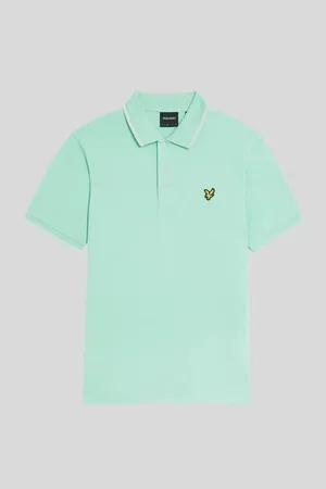 Lyle &amp; scott Tops y Camisetas SP1524VOG TIPPED POLO-X744 AQUAMARINE para hombre