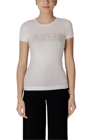 Guess Camiseta CN SS LOGO LACE TEE W5GI04 J1314 para mujer