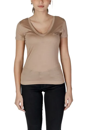 Guess Camiseta VN SS LIGHT BASIC W5GP31 KCSX2 para mujer