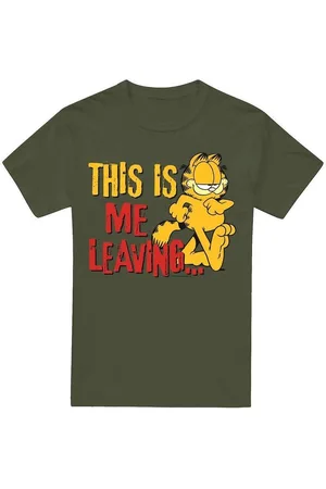 Garfield Camiseta manga larga Leaving para hombre