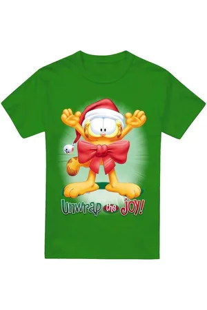 Garfield Camiseta manga larga Unwrap The Joy! para hombre