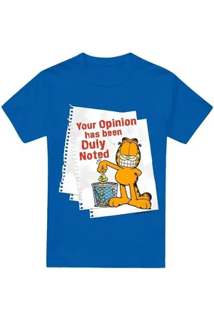 Garfield Camiseta manga larga Duly Noted para hombre
