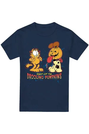 Garfield Camiseta manga larga Drooling para hombre