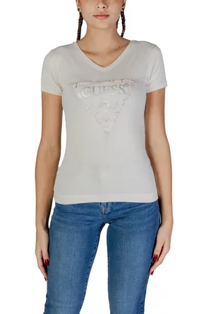 Guess Camiseta SS VN PYTHON TRIANGLE W5RI21 J1314 para mujer