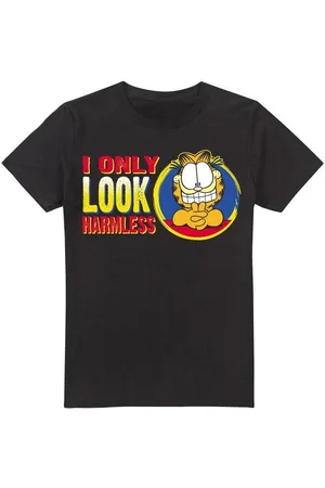 Garfield Camiseta manga larga I Only Look Harmless para hombre